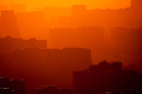 Шикарные фотографии Москвы с высоты