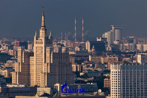 Шикарные фотографии Москвы с высоты