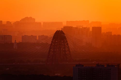 Шикарные фотографии Москвы с высоты