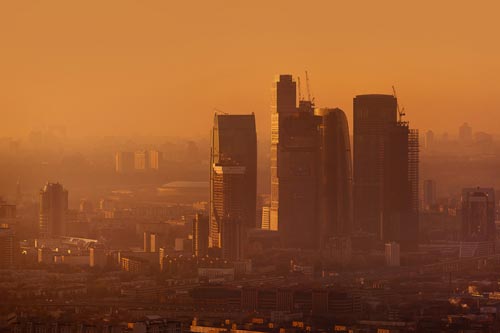 Шикарные фотографии Москвы с высоты