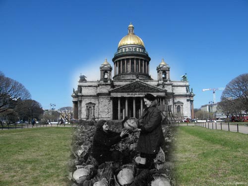 Санкт-Петербург - настоящее и прошлое слились