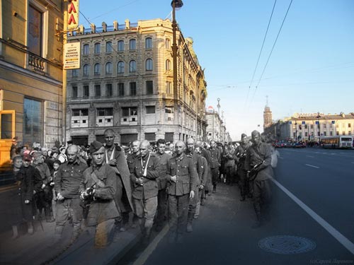Санкт-Петербург - настоящее и прошлое слились