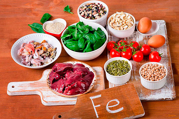 Топ-продукты для борьбы с анемией и дефицитом железа