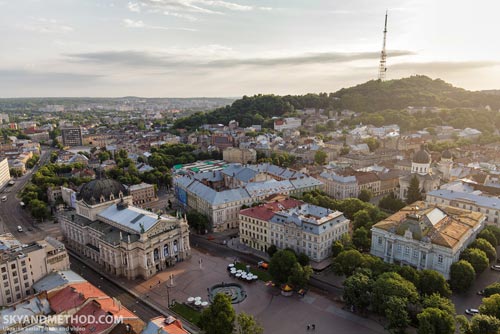 Львов с высоты