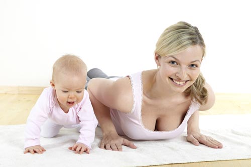 Как после родов подтянуть грудь?